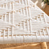 Handcrafted Moroccan Wooden Bench with Black Woven Cord Seat – Rustic Boho Entryway Accent Bench