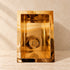 Handcrafted Polished Brass Rectangular Sink – Moroccan Artisan Basin