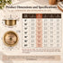 Handcrafted Round Solid Brass Sink – Moroccan Artisan Basin