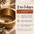 Handcrafted Round Solid Brass Sink – Moroccan Artisan Basin