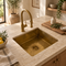 Handcrafted Solid Brass Undermount Sink – Aged Bronze Patina