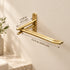 Handcrafted Solid Brass Wall-Mounted Toilet Paper Holder