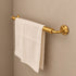 Handcrafted Solid Brass Wall-Mounted Towel Bar