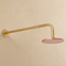 Handcrafted moroccan Copper Rain Shower Head with Solid Brass Wall Arm