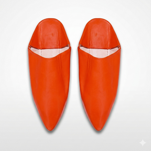 Step into authentic comfort with our Art of handmade leather slippers.