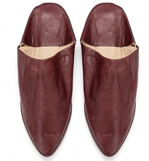 Step into authentic comfort with our Art of handmade leather slippers.