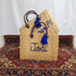 Woven Straw Beach Tote Bag – Handmade Raffia Shopping & Summer Bag