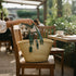 Handwoven large Moroccan straw basket with leather handles
