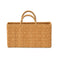 Large Handwoven Wicker Basket with Handles – Natural Rattan Storage & Home Décor Basket