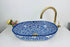 Transform your bathroom interior with our Art of handmade Moroccan hand-painted ceramic sink.