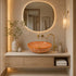 Transform your bathroom interior with our Art of handmade Moroccan hand-painted ceramic sink.