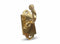 Handmade engraved brass wall hook for elegant home decor