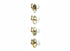 Handmade decorative brass double wall hook for home decor