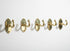 Handmade decorative brass double wall hook for home decor