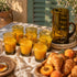Host in style with our Art of handmade Moroccan Beldi glasses set with pitcher.
