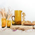 Host in style with our Art of handmade Moroccan Beldi glasses set with pitcher.