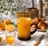 Complete your table service with an Art of handmade Moroccan Beldi glass pitcher.