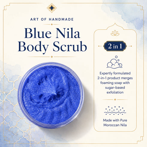 Moroccan Blue Nila Exfoliating Scrub