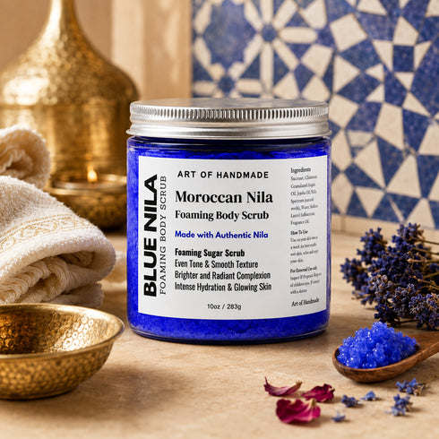 Moroccan Blue Nila Exfoliating Scrub