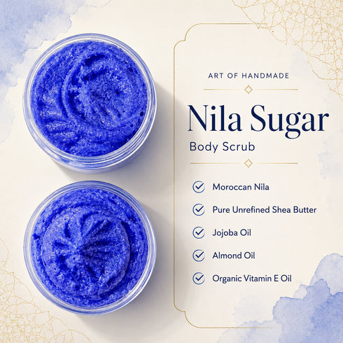 Moroccan Blue Nila Exfoliating Scrub