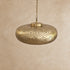Moroccan Brass Pendant Light, Handmade Pierced Ceiling Lamp, Boho Hanging Lantern, Moroccan Lighting