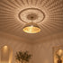 Moroccan Brass Pendant Light, Handmade Pierced Dome Ceiling Lamp, Boho Hanging Light Fixture