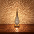 Moroccan Brass Table Lamp, Handmade Pierced Metal Lamp, Boho Moroccan Accent Light