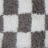 Moroccan Checkered Rug, Gray Cream Wool Rug, Handmade Beni Ourain Rug, Berber Checkerboard Area Rug