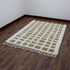 Moroccan Rug, Beige Geometric Rug, Handmade Berber Area Rug, Neutral Wool Carpet