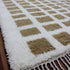 Moroccan Rug, Beige Geometric Rug, Handmade Berber Area Rug, Neutral Wool Carpet