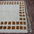 Moroccan Rug, Cream Brown Geometric Rug, Handmade Berber Area Rug, Neutral Boho Carpet