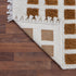 Moroccan Rug, Cream Brown Geometric Rug, Handmade Berber Area Rug, Neutral Boho Carpet