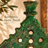 Moroccan Tamegroute Candle Holder, Green Ceramic Candlestick, Handmade Pottery, Rustic Boho Home Decor
