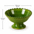 Infuse timeless character into your kitchen with our Art of handmade Tamegroute pedestal fruit bowl.