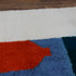Moroccan Wool Rug, Abstract Geometric Berber Rug, Orange Blue Green Handmade Area Carpet, Modern Art Rug