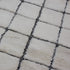 Moroccan Wool Rug, Black White Grid Berber Rug, Handmade Checkered Area Carpet, Minimalist Beni Ourain Rug