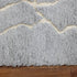 Moroccan Wool Rug, Gray Berber Rug, Abstract Ivory Line Area Carpet, Handmade Minimalist Beni Ourain Rug
