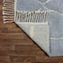 Moroccan Wool Rug, Gray Berber Rug, Abstract Ivory Line Area Carpet, Handmade Minimalist Beni Ourain Rug