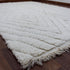 Moroccan Wool Rug, Ivory Beni Ourain Rug, Geometric Diamond Berber Carpet, Handmade Area Rug