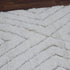 Moroccan Wool Rug, Ivory Beni Ourain Rug, Geometric Diamond Berber Carpet, Handmade Area Rug