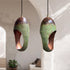 Elevate your interior ambiance with an Art of handmade patina copper pendant pair.