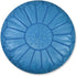 Enhance your living space with an Art of handmade Moroccan leather pouf.