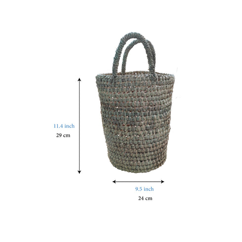 handwoven Moroccan palm leaf Natural, eco-friendly, and sustainable materials Strong woven handles