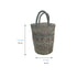 handwoven Moroccan palm leaf Natural, eco-friendly, and sustainable materials Strong woven handles