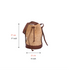 Handmade Natural Raffia Bucket Bag with Genuine Leather Base, Leather Handles