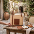 Handmade Moroccan Raffia Tote Bag with Genuine Leather Details – Minimalist Summer