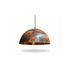 Illuminate your dining space with a beautiful Art of handmade rustic copper pendant set.