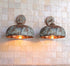 Illuminate your outdoor space with a stunning Art of handmade rustic copper sconce.