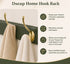 Solid Brass Double Wall Hook – Handmade Coat, Towel & Bag Hook