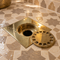 Moroccan Solid Brass Square Floor Drain with Removable Cover
